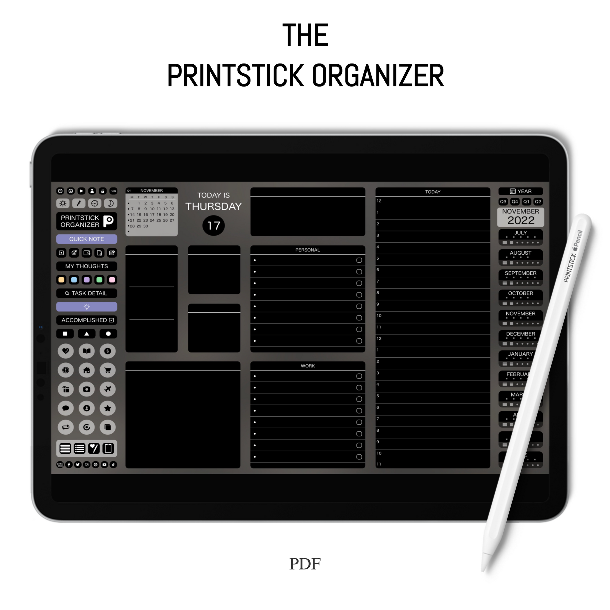 PrintStick Organizer - PrintStick