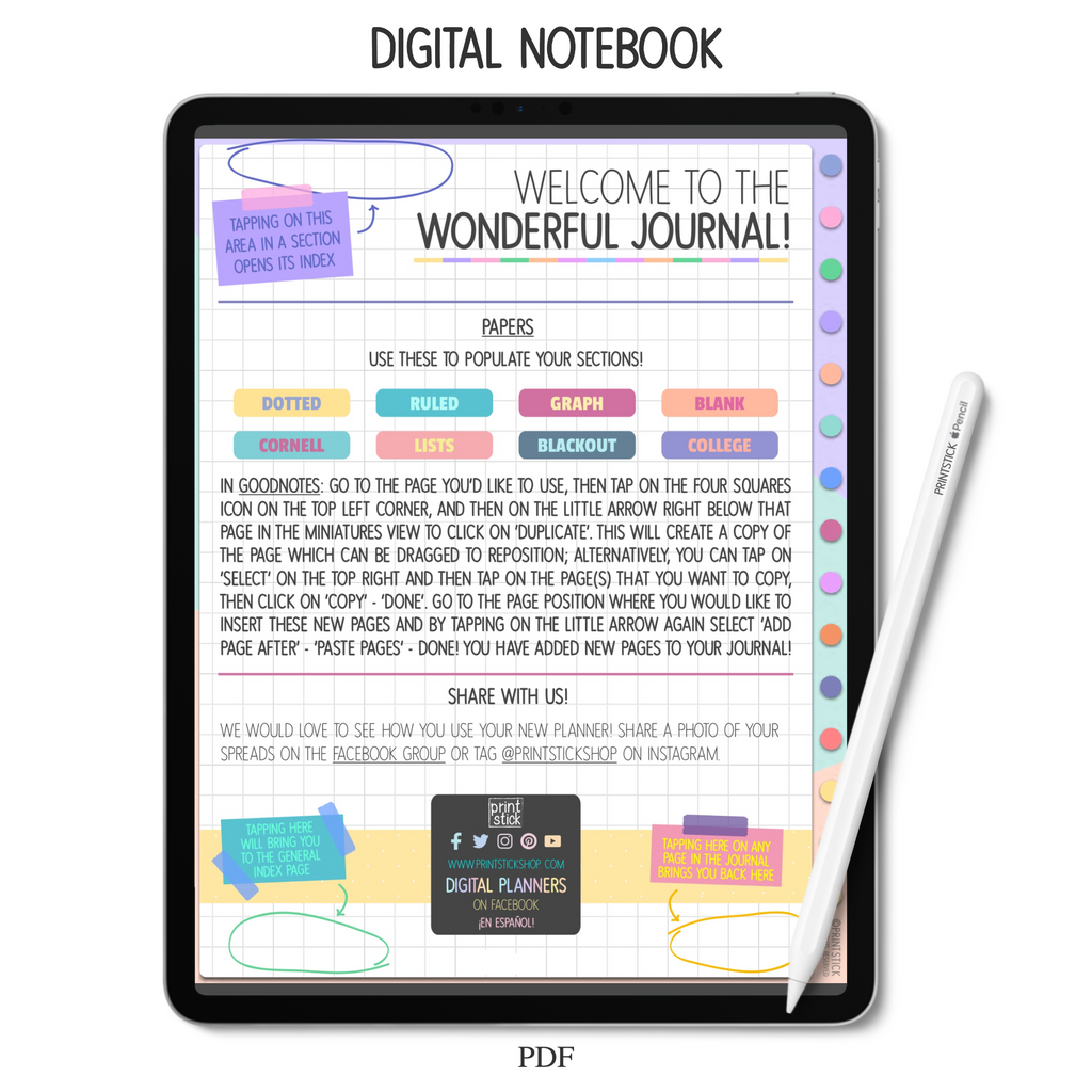 Wonderful Journal - PrintStick