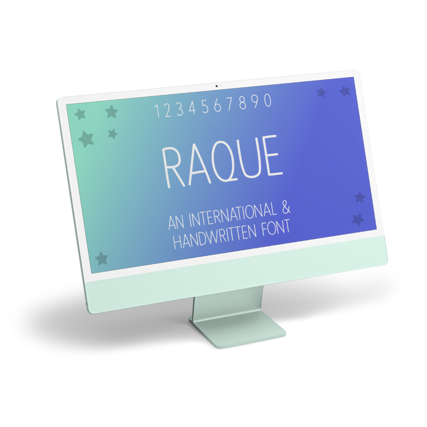 Font: Raque - PrintStick